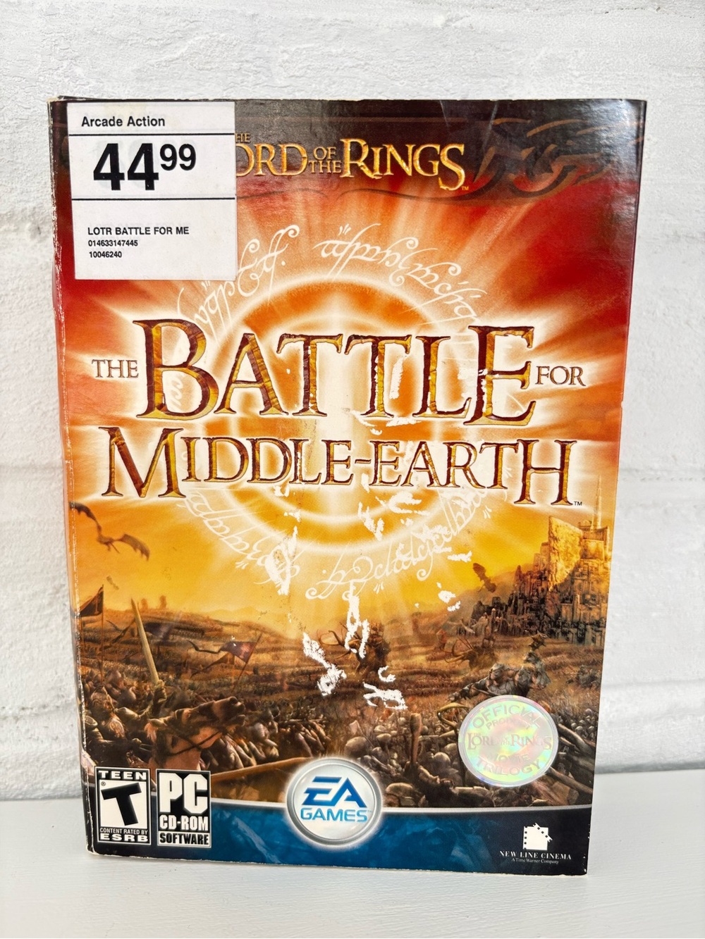PC The Lord of the Rings Battle for Middle Earth CD-Rom Video Game